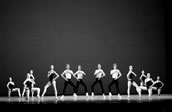 „Agon“ von George Balanchine mit dem Bayerischen Staatsballett. Foto: Wilfried Hösl