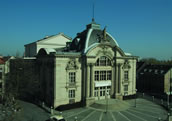 Der Frther Theaterbau von 1902  mageblich untersttzt von jdischen Spenden. 
Foto: Thomas Langer/Stadttheater Frth