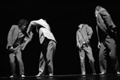 Choreografie von Dan Pelleg (Israel) und Marco E.Weigert (Deutschland), Finalteilnehmer bei no ballet 2007. Foto: Michael Haydn