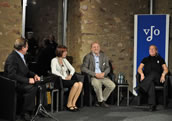 Theo Geißler, Vera Freese, Peter Konwitschny, Katharina Wagner. Fotos: Oswald