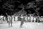 „Gräfin Mariza“ auf der Felsenbühne Rathen. Foto: Martin Krok