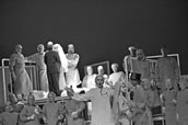 Ein Höhepunkt, der richtig fetzt: der „Alptraum“ in „Oscar und die Dame in Rosa“. Foto: Maurice Korbel