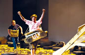 „Kannst du pfeifen, Johanna?“ an der Deutschen Oper Berlin. Foto: Leo Seidel