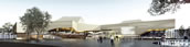 Das Badische Staatstheater der Zukunft. Foto: Delugan Meissl Associated Architects, Wien mit Wenzel + Wenzel Architekten