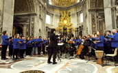 Konzert im Vatikan, 6. November 2016. Foto: Giacomo Maestri