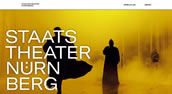 Website Staatstheater Nürnberg.