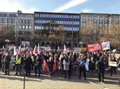 #rettedeintheater in Hannover. Foto: Wedel