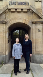 Christiane Barth (li.) und Petra Koziel. Foto: Oskar Koziel