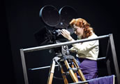 Ana Durlovski als Marguerite de Valois. Foto: Christian Kleiner. (Die Rolle war doppelt besetzt.)