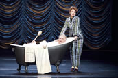 Elmar Andree als Staschek Zagorsky und Jolana Slaviková als Suza. Foto: Pawel Sosnowski