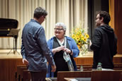 Christiane Iven im Gespräch mit Jury-Kollegen. Foto: Heike Fischer