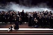 Ottorino Respighi, „La fiamma“ mit dem Ensemble der Deutschen Oper Berlin, Foto: Monika Rittershaus Ottorino Respighi, „La fiamma“ mit dem Ensemble der Deutschen Oper Berlin, Foto: Monika Rittershaus