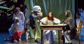 Astor Piazzolla, „María de Buenos Aires“ mit Tanzensemble und Adriana Bastidas-Gamboa als María an der Oper Köln. Foto: Thilo Beu