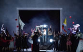 Michail Glinka, „Ruslan und Ljudmila“ mit dem Chor der Hamburgischen Staatsoper. Foto: Matthias Baus