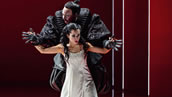 Giuseppe Verdi, „Macbeth“ am Theater Basel mit Heather Engebretson und Iain MacNeil. Foto: Ingo Hoehn