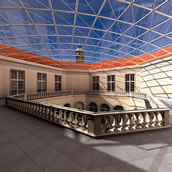 Cuvilliéstheater München, Kuppel von Innen. Foto: Atelier Achatz