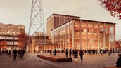 Geplantes Interim der Staatsoper Stuttgart. Animation: ProWST