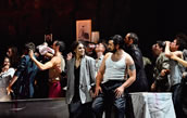 Georges Bizet, „Carmen“ mit Asmik Grigorian (Carmen), Davide Luciano (Escamillo) und Ensemble bei den Salzburger Festspielen 2026. Foto: Thomas Aurin